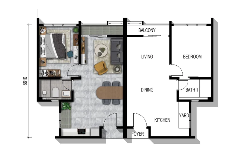 Type A Floor Plan